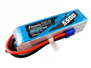 Gens Ace G-Tech LiPo - 6S 22.2V 5500mAh 45C with EC5