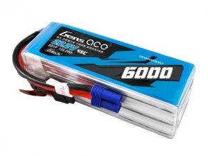 Gens Ace G-Tech LiPo - 6S 22.2V 6000mAh 45C - EC5