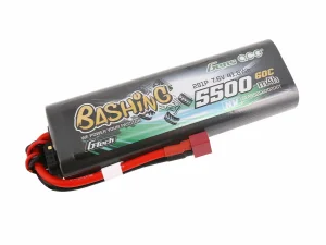 Gens Ace LiPo - G-Tech Car Hard Case HV 2S 7.6V 5500mAh 60C with Deans