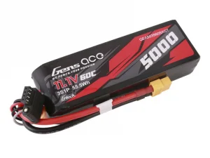 Gens Ace LiPo - G-Tech Car 3S 11.1V 5000mAh 60C with XT60