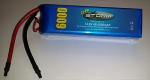 Storm Li-Po 4S 14.8V 25C 6000Mah