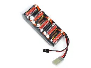 Large Scale 6V Receiver Straight Pack - 5000mAh - Fits FG Marder, Baja, Etc