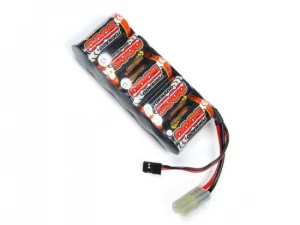 Large Scale 6v Receiver Straight Pack - 5000mAh - Fits FG Marder, Baja, Etc