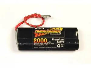 Overlander Nimh Battery Pack 4/5 AF 2000mah 4.8v RX Config 9 Premium Sport
