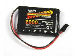 Overlander Nimh Battery Pack 4/5 AF 2000mah 4.8v RX Flat Premium Sport
