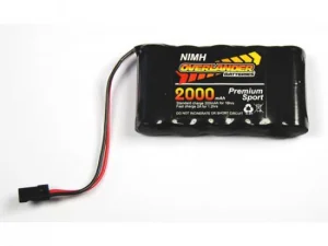 Overlander Nimh Battery Pack 4/5 AF 2000mah 6v RX Flat Premium Sport