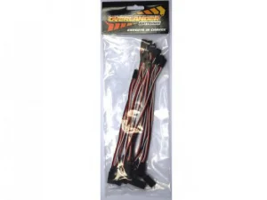 Overlander 12 pcs Futaba Type 175 mm Heavy Duty Servo Extension Wire