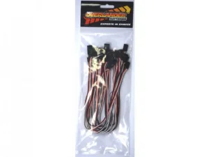 Overlander 12 pcs Futaba Type 300 mm Heavy Duty Servo Extension Wire