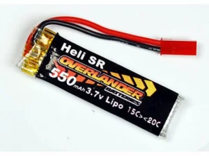 600mAh 1S 3.7v 20C LiPo Battery (1) for Blade 120 SR / Ares Ethos QX130 - Overlander Heli / Quadcopter upgrade