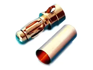Overlander 3.5mm Gold connectors in 10pr