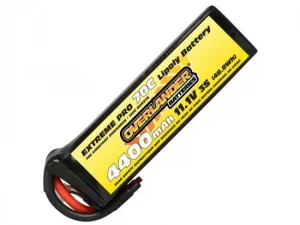 4400mAh 3S 11.1v 70C LiPo Battery - Overlander Extreme Pro