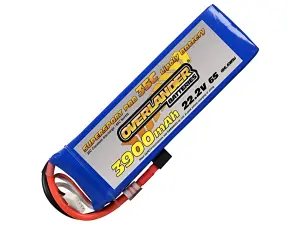 3900mAh 6S 22.2V 35C LiPo Battery - Overlander Supersport Pro