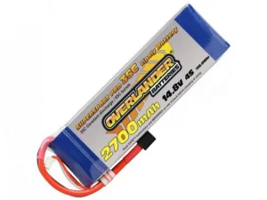 2700mAh 4S 14.8v 35C LiPo Battery - Overlander Supersport Pro