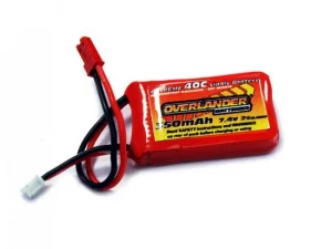 350mAh 2S 7.4v 40C LiPo Battery for Blade 130X - Overlander Extreme