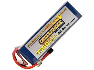 Overlander Supersport LiPo - 3350mAh 6S 22.2V 35C - With Deans Connector