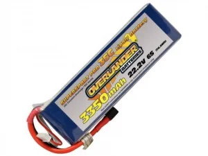 Overlander Supersport LiPo - 3350mAh 6S 22.2v 35C - With Deans Connector