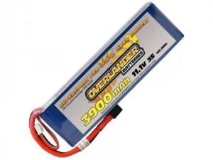 3900mAh 3S 11.1v 35C LiPo Battery - Overlander Supersport