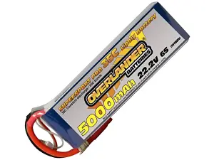 5000mAh 6S 22.2V 35C LiPo Battery - Overlander Supersport