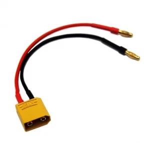 Heavy Duty XT90 to 4mm Plugs Charge Lead