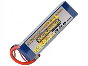 6250mAh 6S 22.2v 35C LiPo Battery - Overlander Supersport