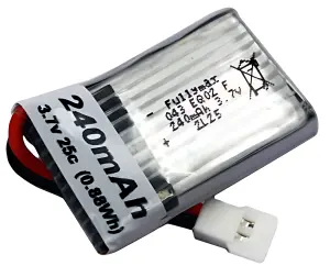 Hubsan X4C / X4 FPV Aftermarket 380mAh 1S 25C LiPo Battery