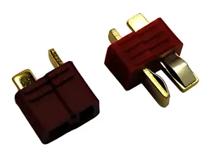 Overlander Deans Connectors - 1 Pair (1 Male + 1 Female)