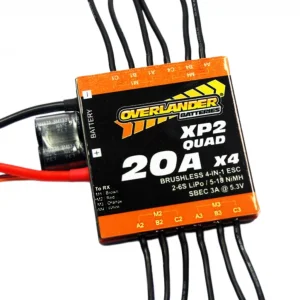 Overlander XP2 QUAD 20A Brushless ESC for Quadcopters