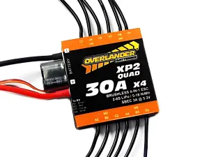 Overlander XP2 QUAD 30A Brushless ESC for Quadcopters