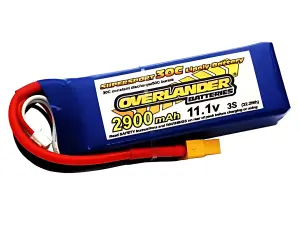 2900mAh 3S 11.1V LiPo Battery 30C - XT60 Connector