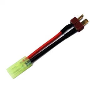 Overlander Male Deans to Female Mini Tamiya - Adapter Cable (NOTE: Reverse Polarity for Airsoft)