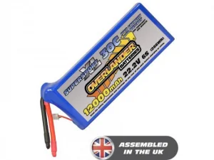 12000mAh 6S2P 22.2v 30C LiPo Battery - Overlander SupersportXL