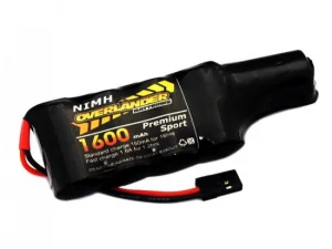 Overlander Nimh Battery Pack 2/3 AF 1600mah 6v Receiver Config Flat +1 Premium Sport