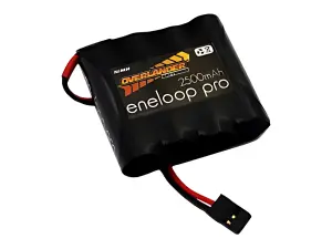 Overlander Eneloop Pro 2500mAh AA 4.8V Flat Receiver Battery Pack