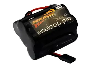 Overlander Eneloop Pro 2500mAh AA 6V Hump Receiver Battery Pack