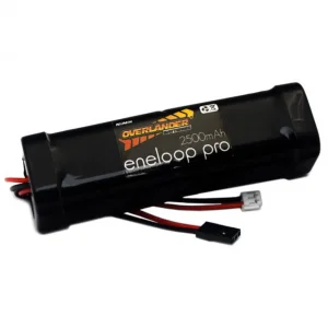 Overlander Eneloop Pro 2500mAh AA 9.6v Square Transmitter Battery Pack