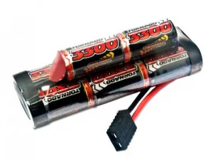 Overlander Nimh Battery Pack SubC 3300mah 9.6v (8-Cell Hump) Premium Sport with Traxxas
