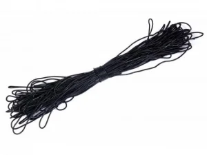 Overlander 0.6mm Soft Silicone Multi Strand Wire 22AWG Black - 25m Roll