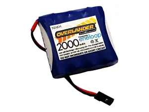 Overlander Panasonic Eneloop 2000mAh AA 4.8V Receiver RX Flat