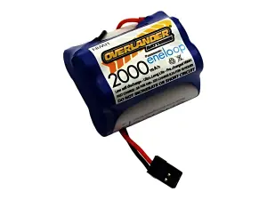 Overlander Panasonic Eneloop 2000mAh AA 6V Receiver RX Hump