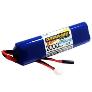 Overlander Panasonic Eneloop 2000mAh AA 7.2v Transmitter TX Taranis