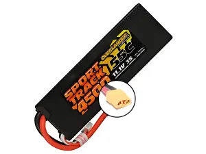4500mAh 3S 11.1V 55C LiPo Battery in Hard Case - XT90 Connector