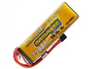 2200mAh 4S 14.8v 25C Lipo Battery - Overlander Sport