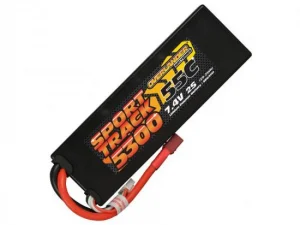 5300mAh 2S 7.4v 55C LiPo Battery in Hard Case - Deans