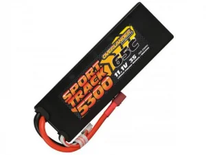 5300mAh 3S 11.1v 65C LiPo Battery in Hard Case - Overlander Sport Track
