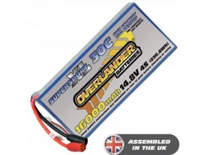 16000mAh 4S 14.8V 30C LiPo Battery - Overlander SupersportXL