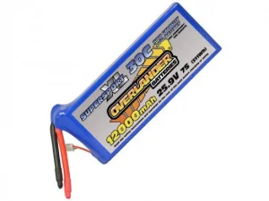 12000mAh 7S 25.9v 30C LiPo Battery - Overlander SupersportXL