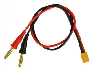 Overlander XT30 to 4mm Gold Connectors Charge Lead