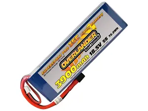 3900mAh 5S 18.5V 35C LiPo Battery - Overlander Supersport Pro