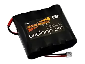 Overlander Eneloop Pro 2500mAh AA 4.8V Spektrum DX8 Transmitter Battery Pack