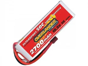 2700mAh 5S 18.5v 50C LiPo Battery - Overlander Ultrasport - Deans